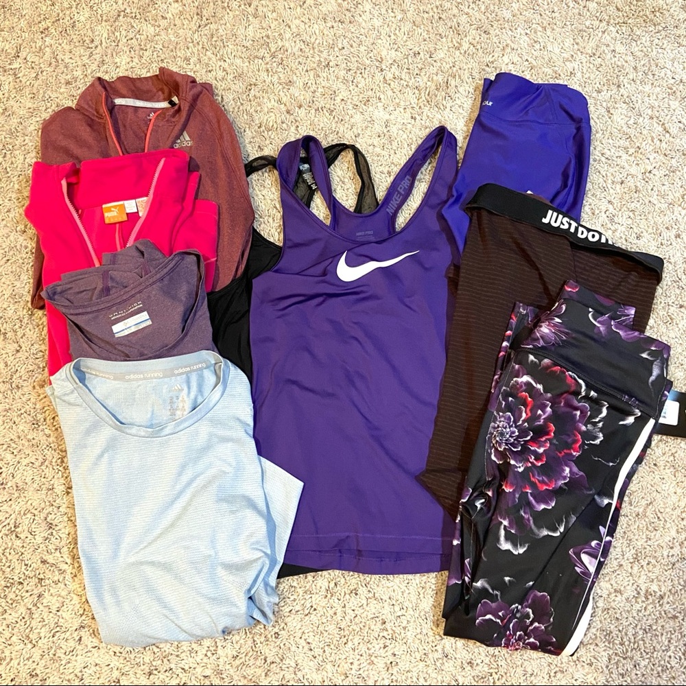 Women’s Activewear Clothing Lot Size XS